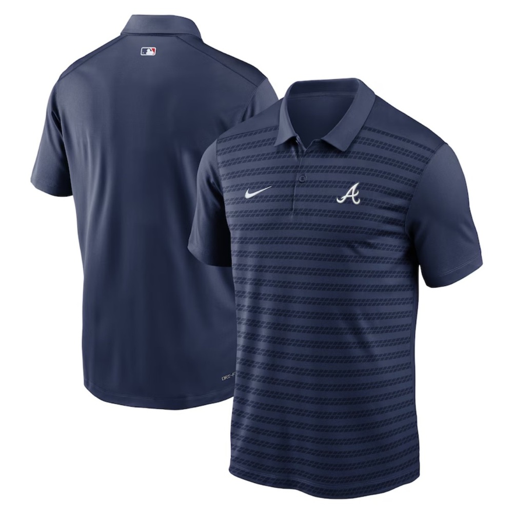 Men’s Atlanta Braves Nike Navy Authentic Collection Dri-Fit Polo